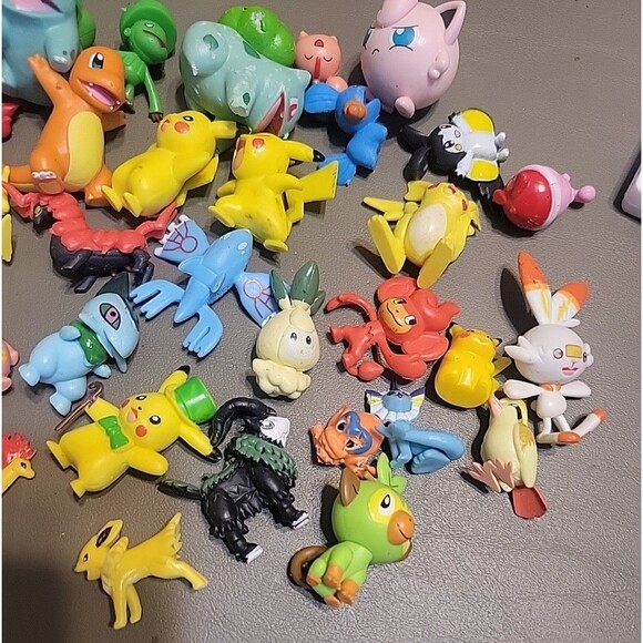 Miniature Pokemon Toys Mini Figures Lot Cake toppers - Picture 5 of 12